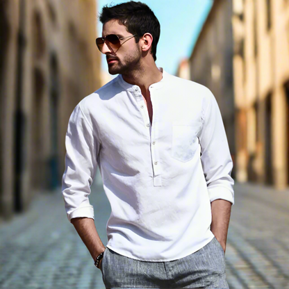 Breathable Cotton Casual Men's Shirt - Pexav
