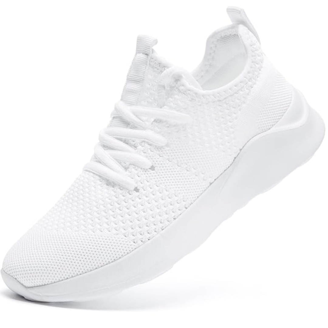 Light Mode Sneakers for Sports and Workouts - Jesse-White-3.0-Nora Luxe