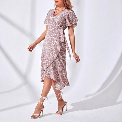 Bright Floral Sundress for Women - Amira - Pexav