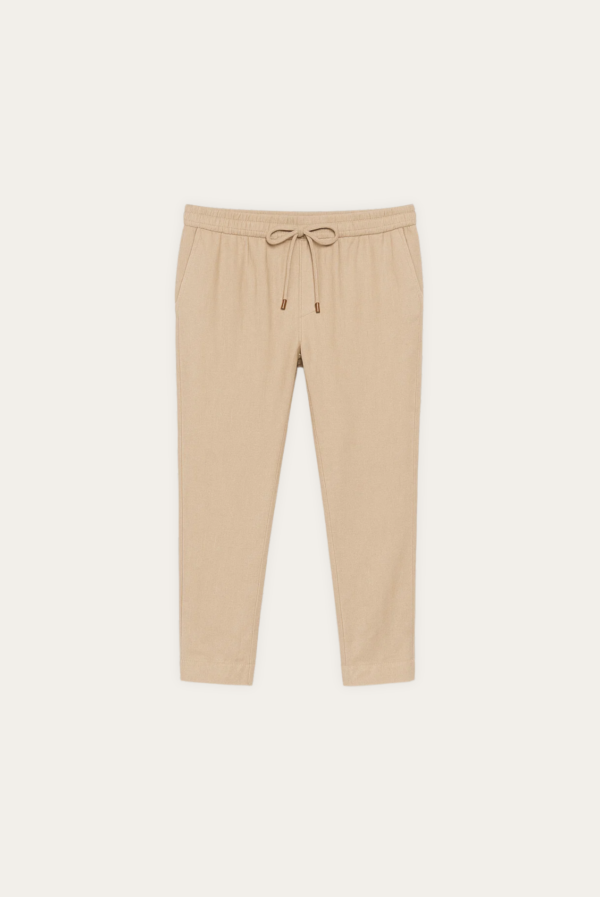 Slim Fit Mens Linen Pants - Pexav