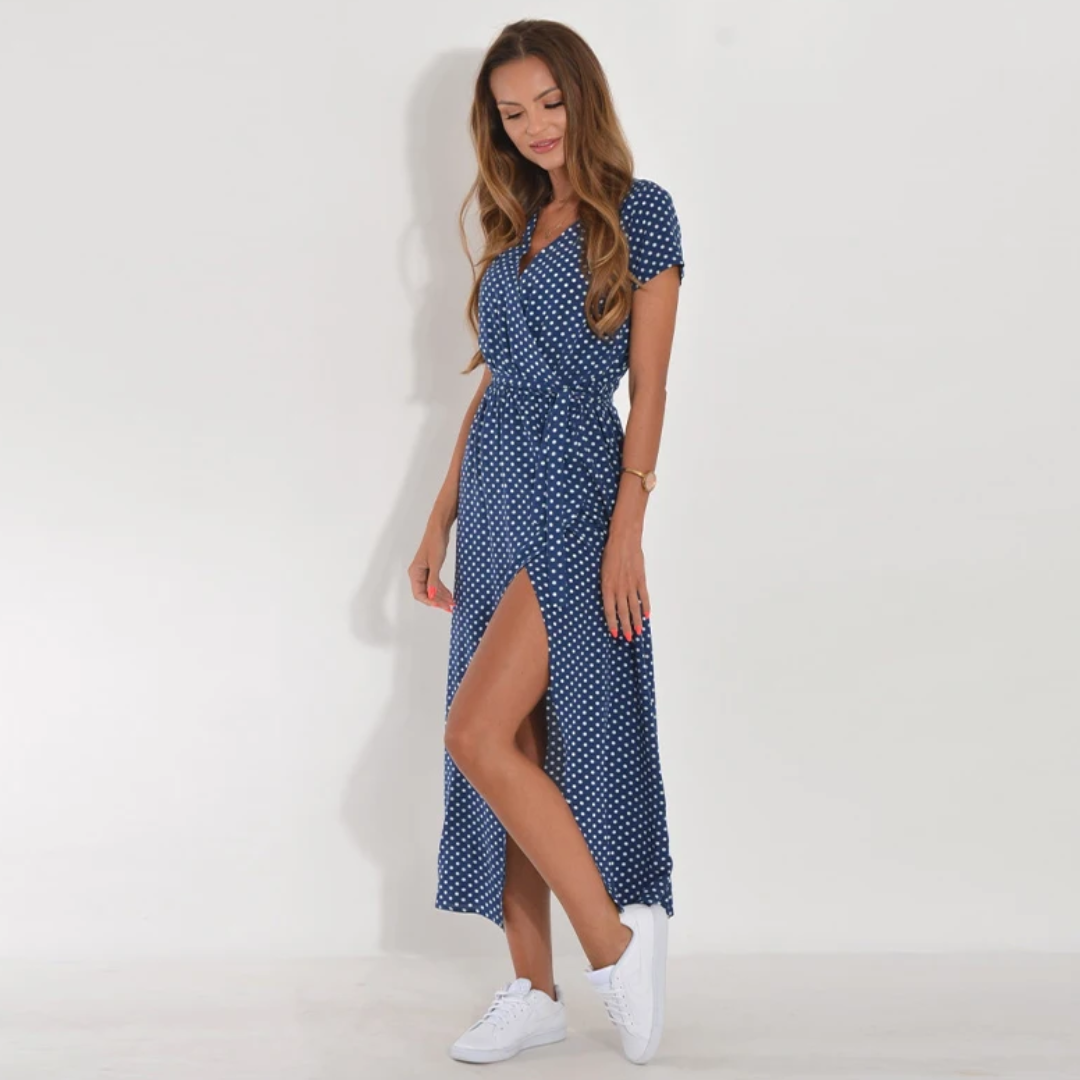 Fresh Floral Sundress - Avery - Pexav
