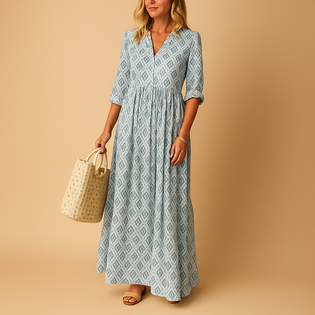Casual Summer Midi Dress for Women - Nocini