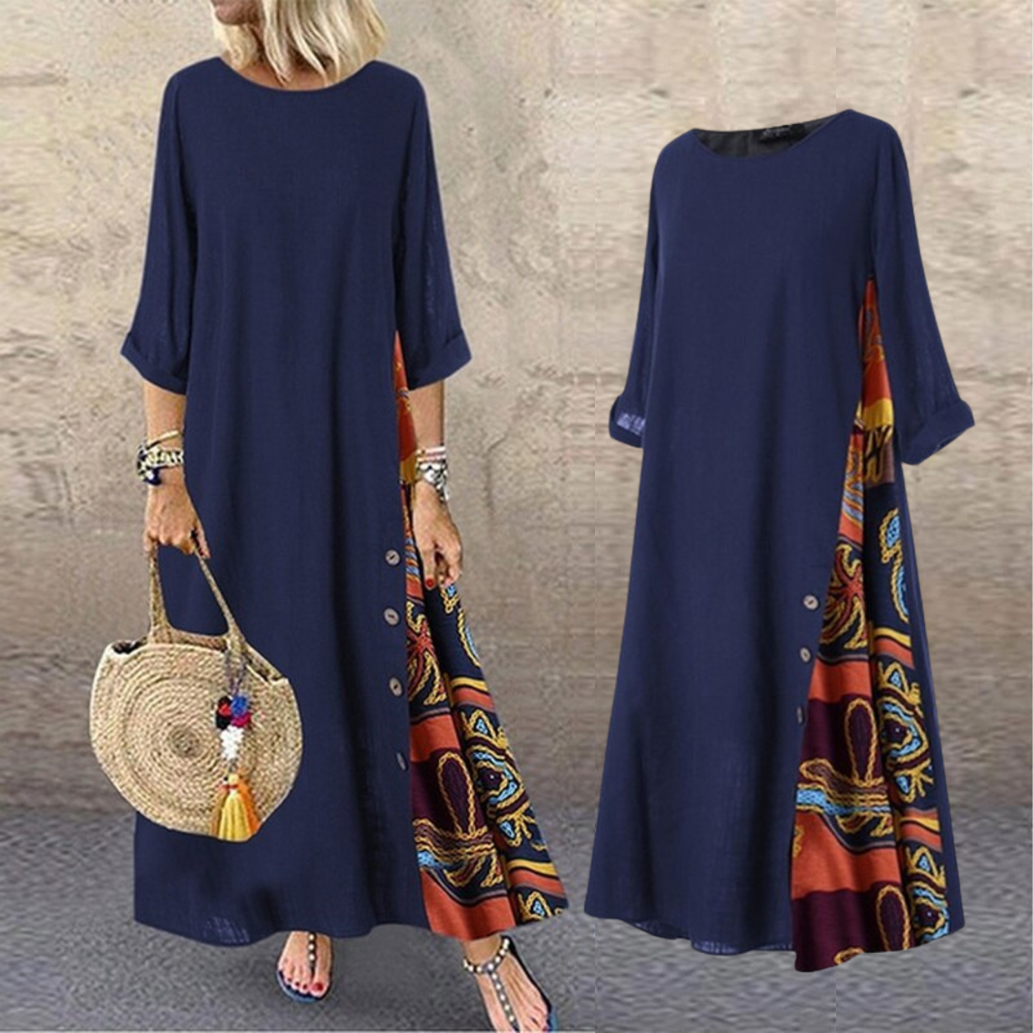 Elegant Sundress with Classic Style - Pexav