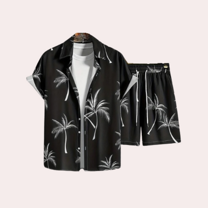 Light Summer Set for Men - Elias-Black-S-Nora Luxe