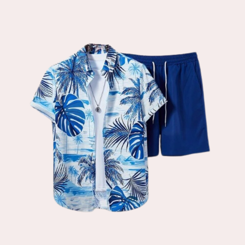 Cool Casual Mens Summer Set - Pexav