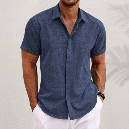 Light Summer Shirt for Men – Lark-Blue-XS-State of Style