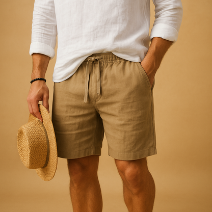 Comfortable Summer Drawstring Shorts for Men - Nocini