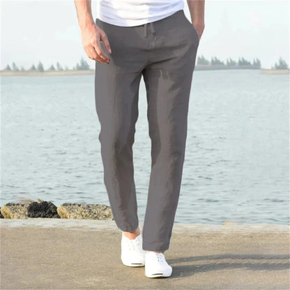 Lightweight Men's Summer Pants - Breathable Casual Trousers