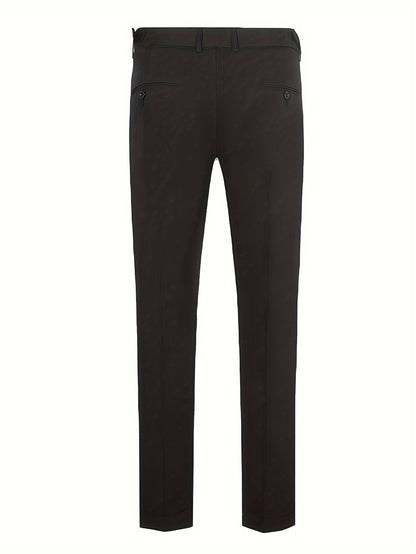 Lightweight Black Business Trousers for Men - Finn-S-Nora Luxe