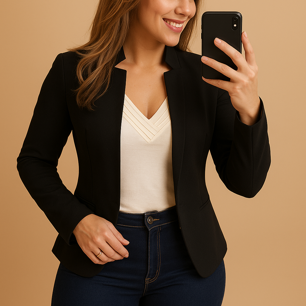 Lightweight blazer for women | Isla - Nocini