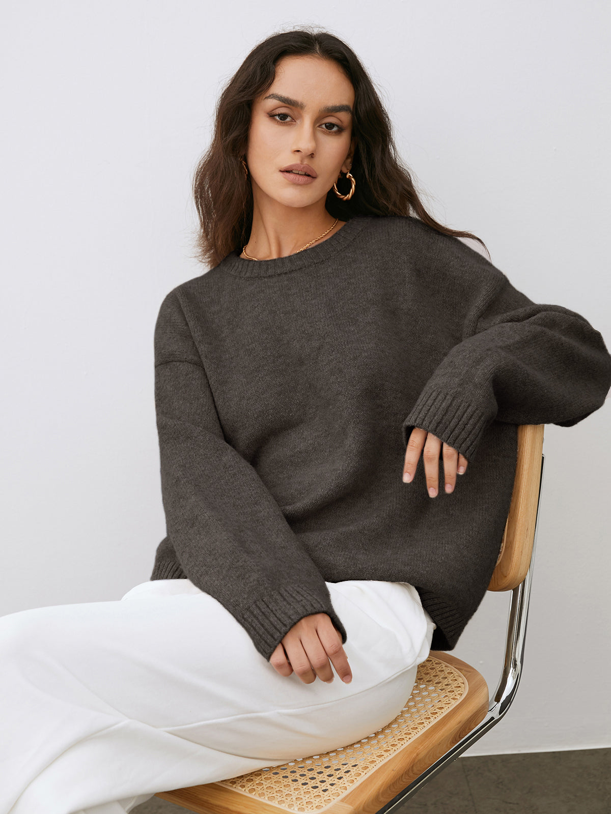 Soft Breathable Pullover Sweatshirt