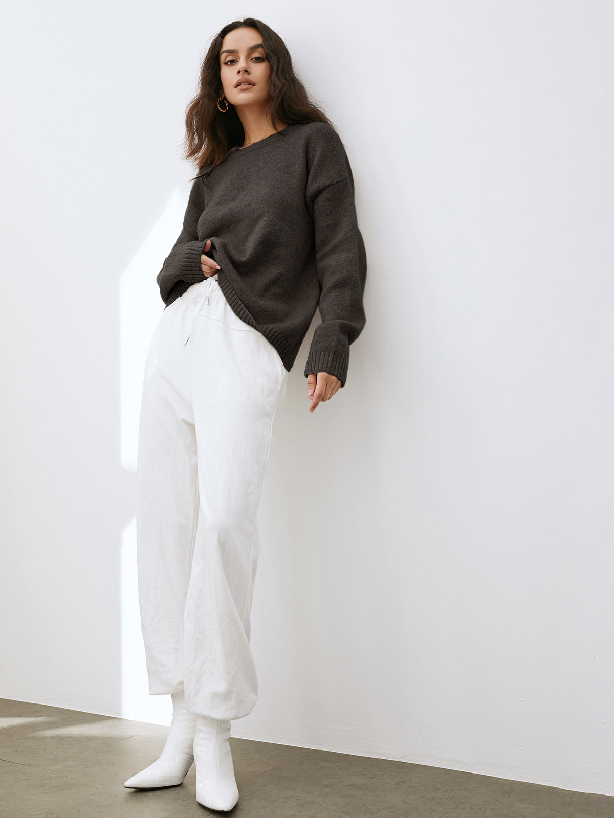 Soft Breathable Pullover Sweatshirt
