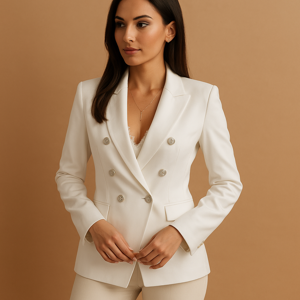 Lightweight casual cotton blazer for women | Daphne - Nocini