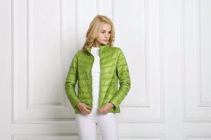 Warm Down Puffer Jacket for Ladies