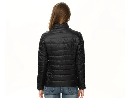 Warm Down Puffer Jacket for Ladies
