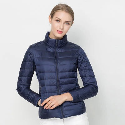Warm Down Puffer Jacket for Ladies