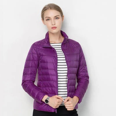 Warm Down Puffer Jacket for Ladies