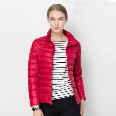 Warm Down Puffer Jacket for Ladies