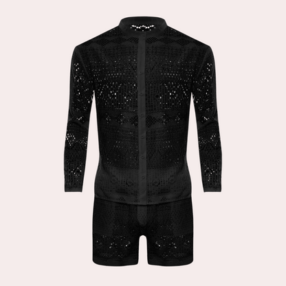 Lightweight Edge Somerset for Men - Cai-Black-S-Nora Luxe