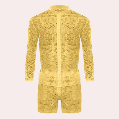 Lightweight Edge Somerset for Men - Cai-Yellow-S-Nora Luxe