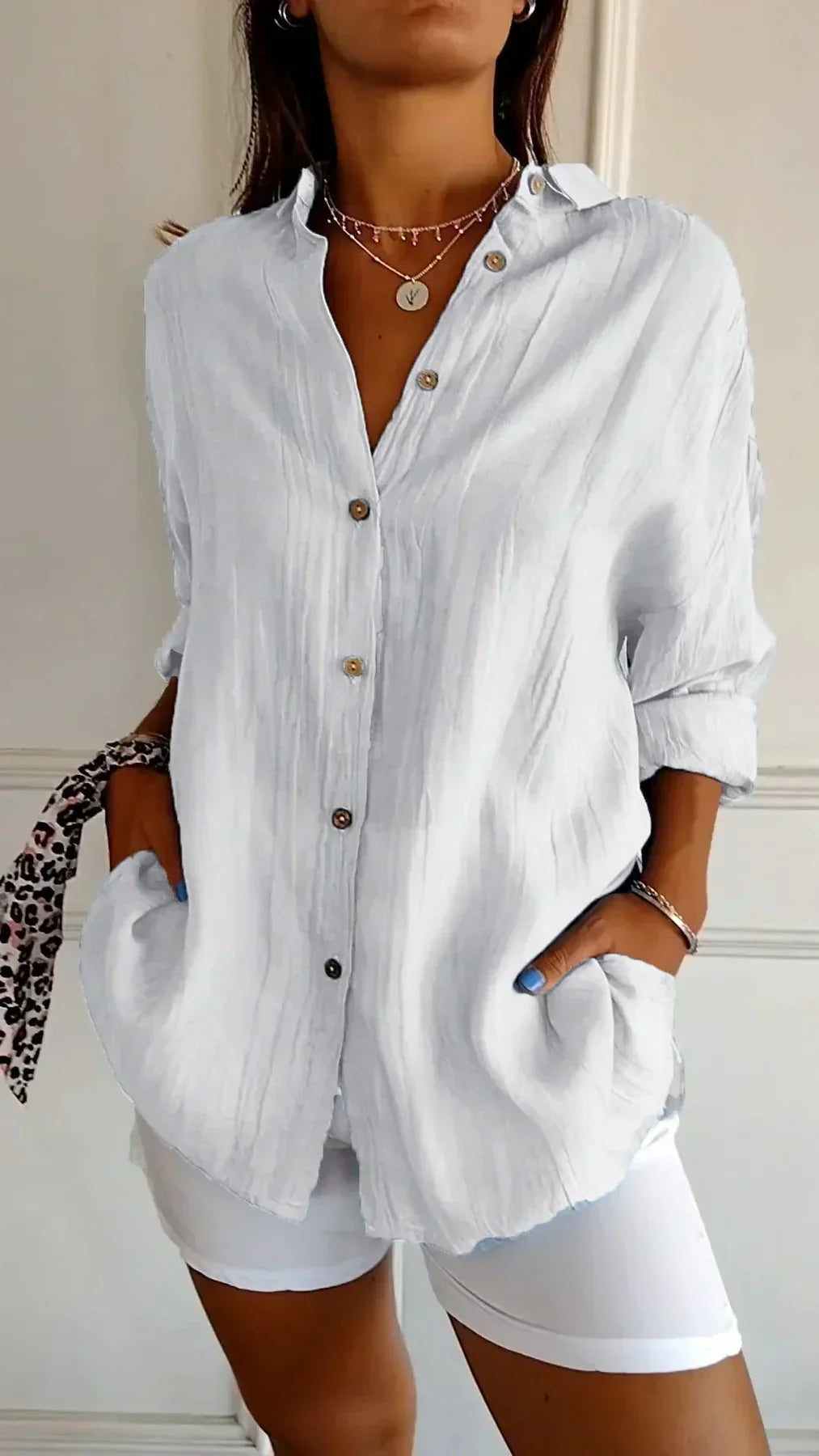 Pretty Women's Summer Blouse Elodie - Pexav