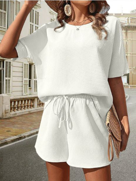 Women's Breathable Summer Outfit Top and Shorts - Pexav