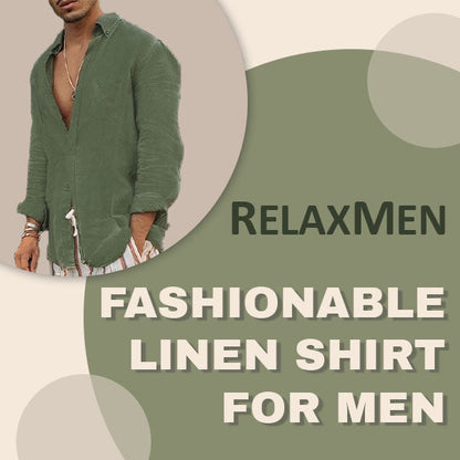 Lightweight Men's Cotton Shirt - Elias-Green-M-Nora Luxe
