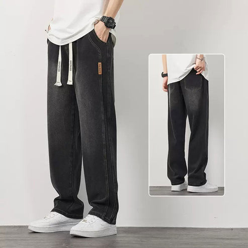 Classic Slim Fit Mens Straight Jeans - Pexav