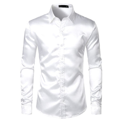 Lightweight Men's Shirt - Lucas-White-S-Nora Luxe