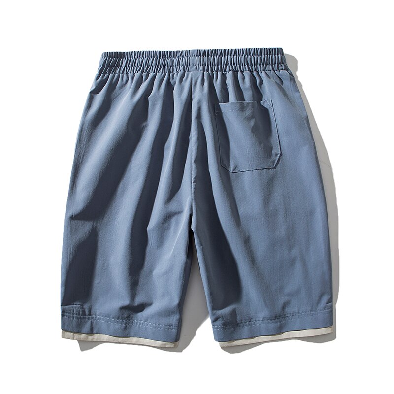 Lightweight Men's Shorts with Pockets – Dante-Blue-S-State of Style