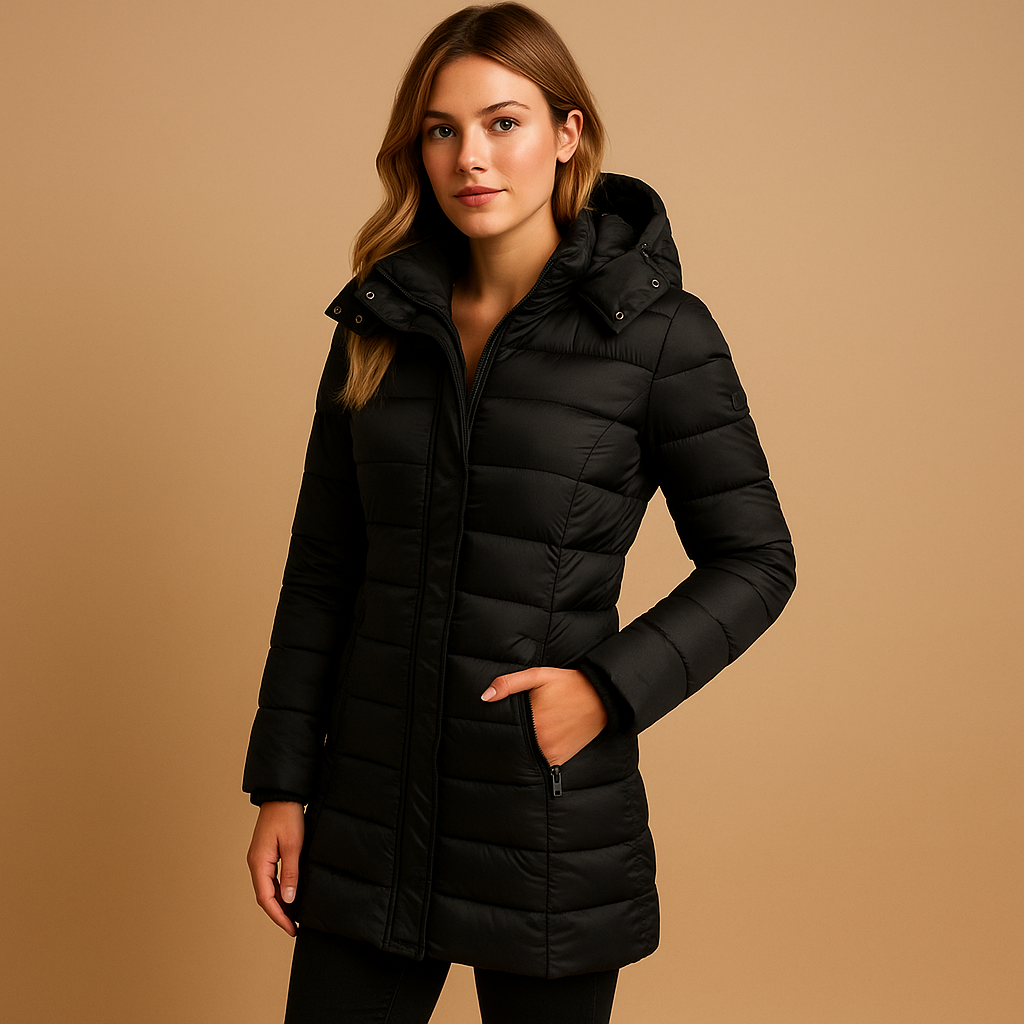 Slim Warm Down Filled Coat for Women - Nocini