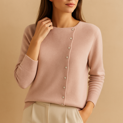 Soft Crew Neck Women's Sweater Hazel - Nocini