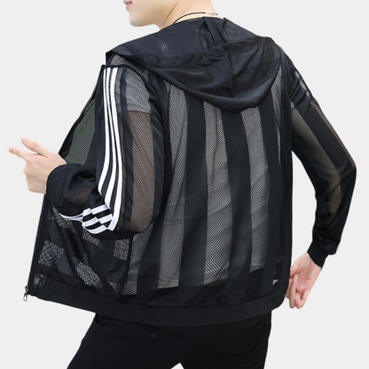 Lightweight Summer Jacket with Hood for Men - Vince-S-Nora Luxe
