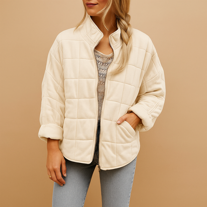 Lightweight summer jacket with pockets for women | Fenne - Nocini