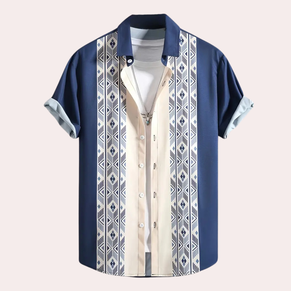 Breathable Casual Mens Summer Shirt - Pexav