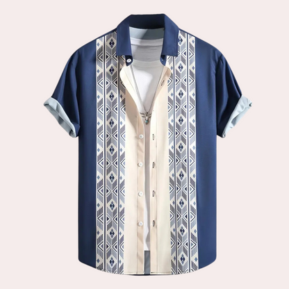 Breathable Casual Mens Summer Shirt - Pexav