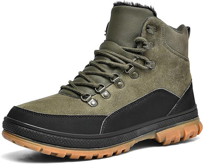 Lightweight Waterproof Men's Walking Shoes - Mark-Green/Black-7.0-Nora Luxe