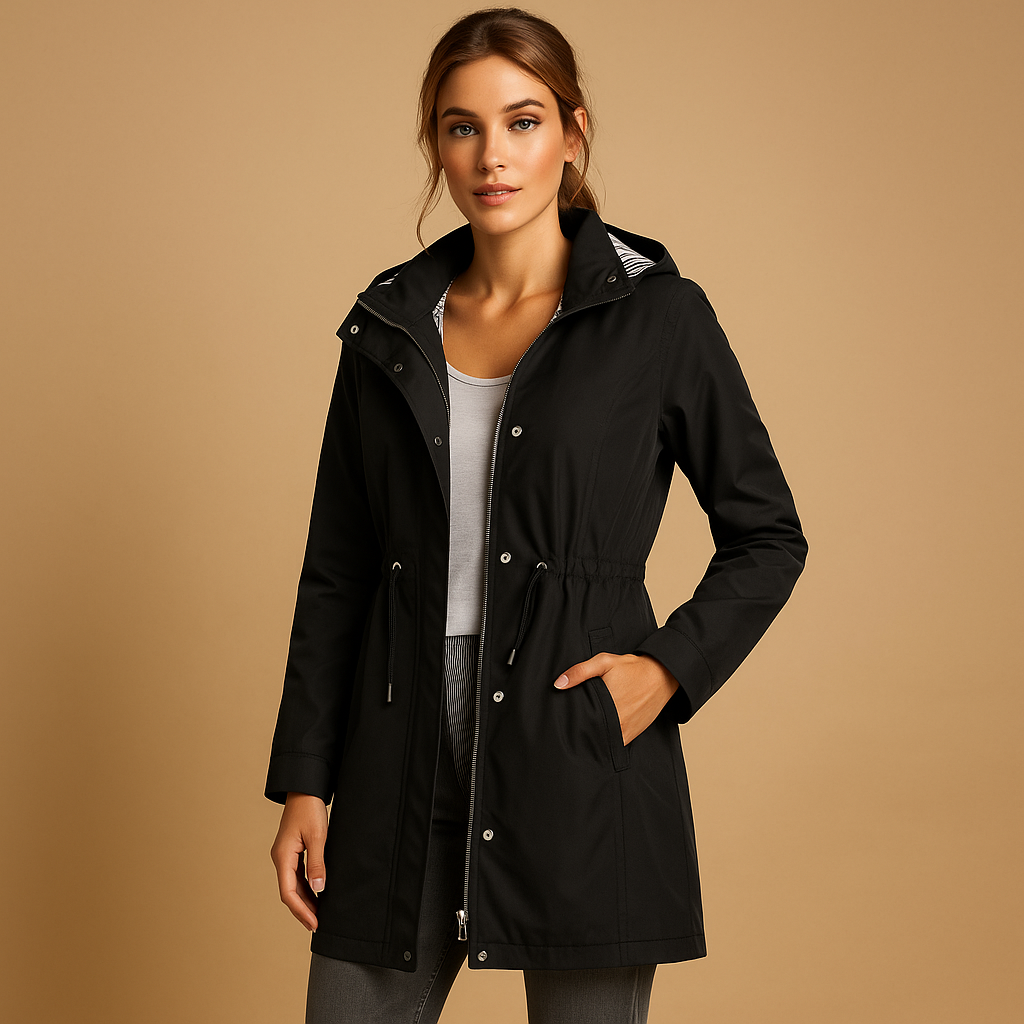 Lightweight windbreaker jacket for women | Mireille - Nocini
