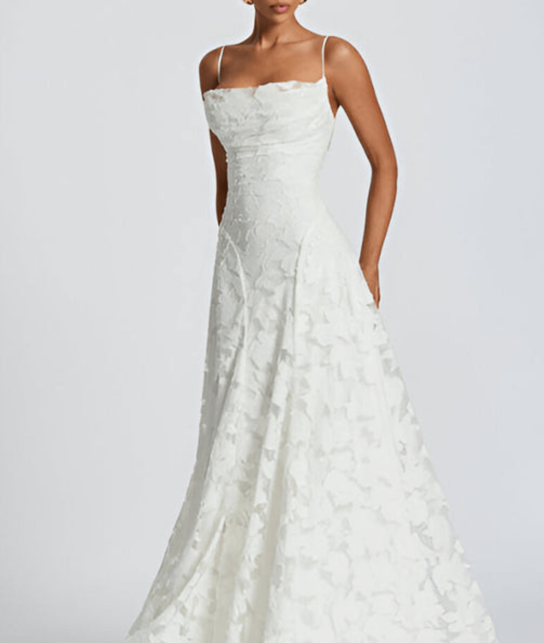 Image of Lilly | Women's Spaghetti Strap A-Line Maxi Dress