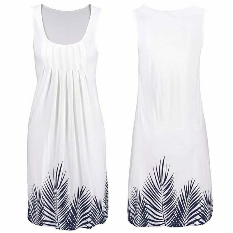 Linda | Women's Floral Print Sundress for Summer - Olytrend