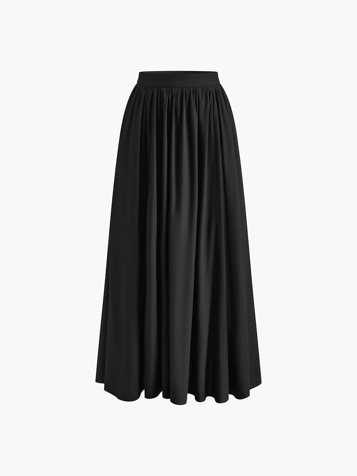 Flowy Ruffled Long Skirt