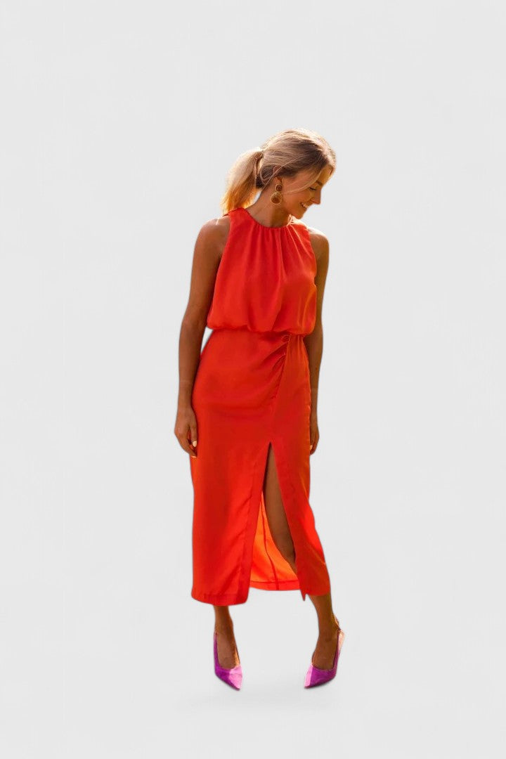 Elegant Knee Length Dress for Women