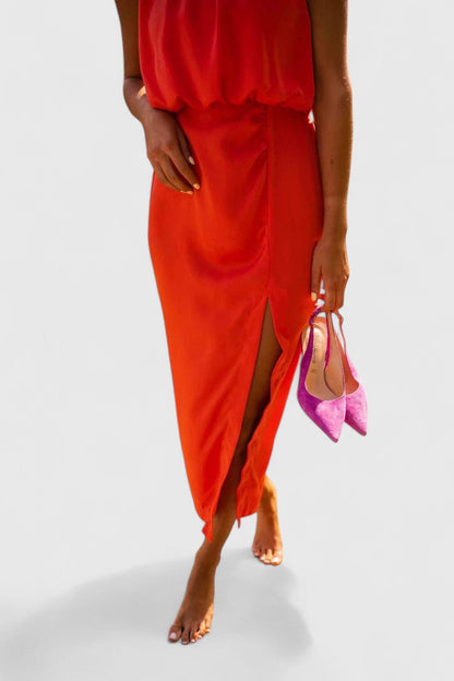 Elegant Knee Length Dress for Women