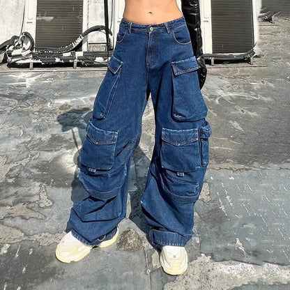 Ripped Relaxed Fit Women's Jeans