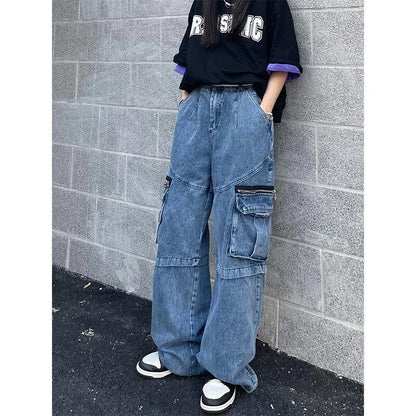 Ripped Relaxed Fit Women's Jeans