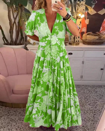 Elegant Long Flowy Maxi Dress