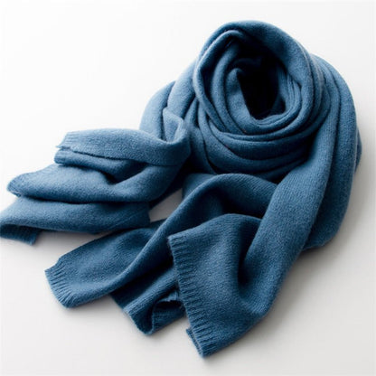 Soft Oversized Ribbed Wrap Scarf
