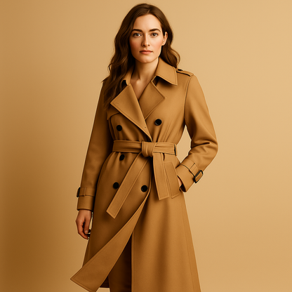 Long elegant winter coat for women | Isabella - Nocini