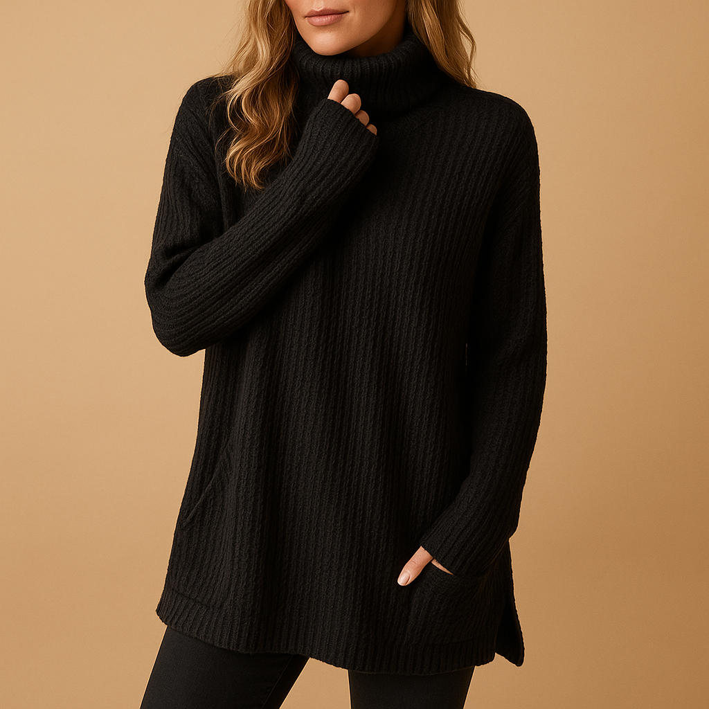 Cozy Printed Women's Knit Sweater - Nocini