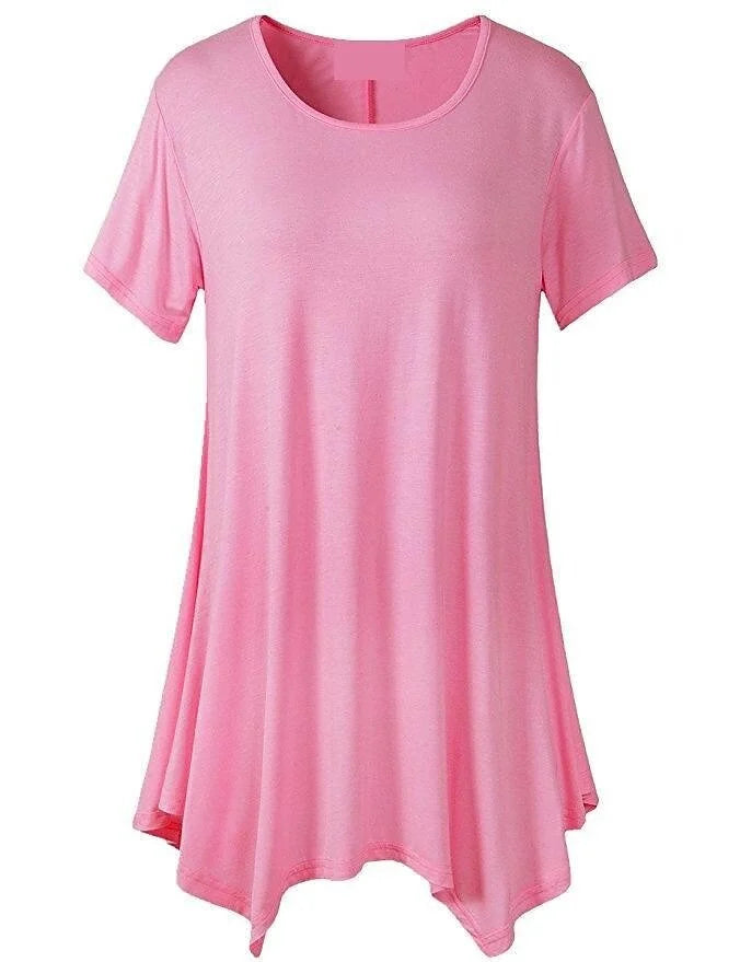 Relaxed Fit Women's Short Sleeve Tee - Pexav